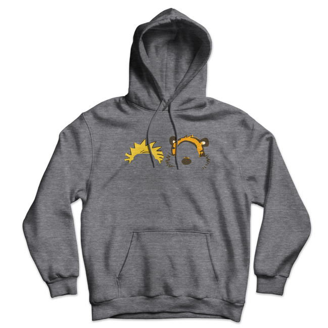 Calvin and Hobbes Faces Contour Unisex Hoodie