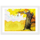 Calvin and Hobbes Resting on a Tree Poster