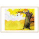 Calvin and Hobbes Resting on a Tree Poster