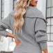 Zip Up Long Sleeve Cardigan