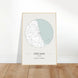 Chicago, Illinois Minimalist Map Poster