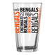 Cincinnati Bengals Spirit Pint Glass