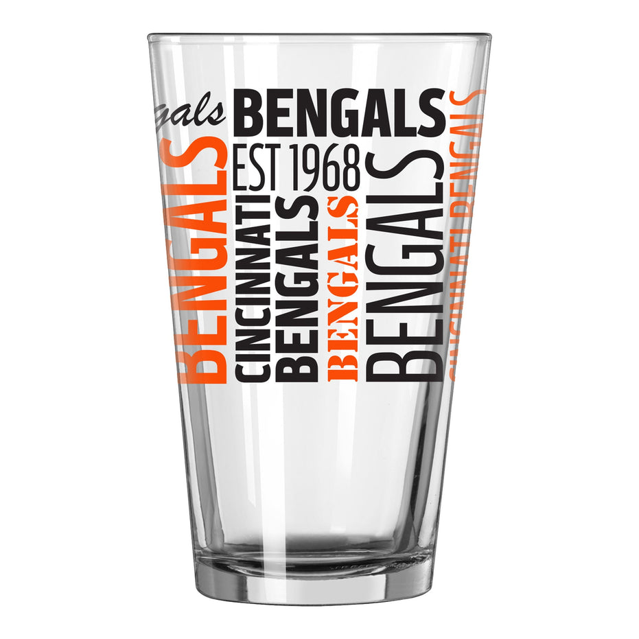 Cincinnati Bengals Spirit Pint Glass