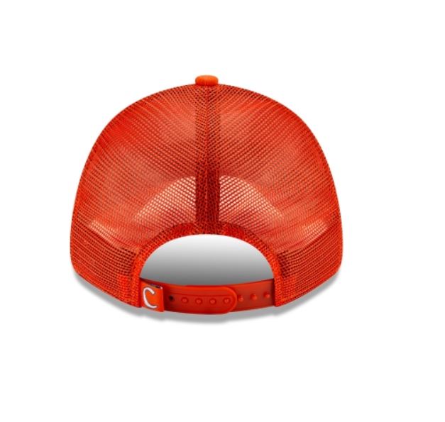 Clemson Tiger 9Forty Adjustable Orange Trucker Hat