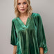 V-Neck Three-Quarter Sleeve Blouse