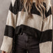 Color Block Round Neck Sweater