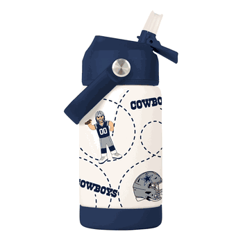 Dallas Cowboys - NFL Mascot 12oz SS Kids Bottle