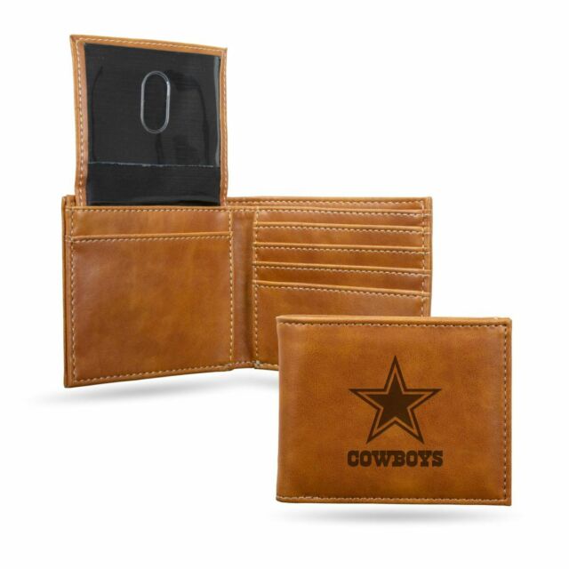 Dallas Cowboys - Laser Engraved Billfold Wallet