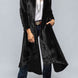 Slit Back Open Front Cardigan