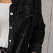Full Size Pocketed Button Up Long Sleeve Denim Jacket