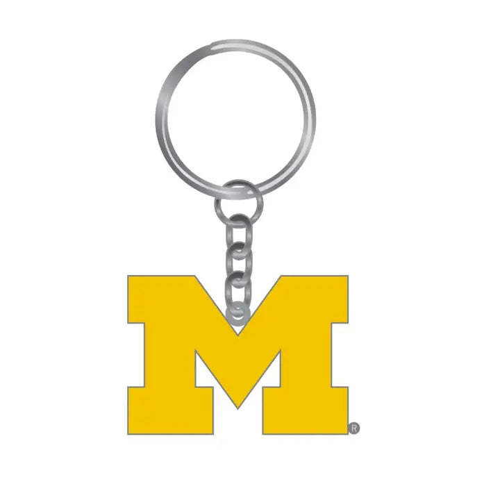 Michigan Wolverines - NCAA Logo Keychain