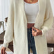 Open Front Long Sleeve Cardigan