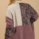 High-Low Leopard Snap Down Shacket
