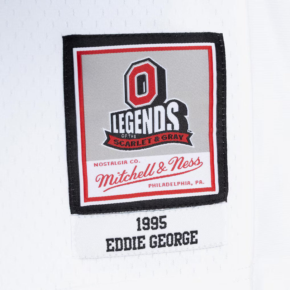 Ohio State Buckeyes - NCAA 1995 Eddie George Authentic Throwback Legacy Jersey