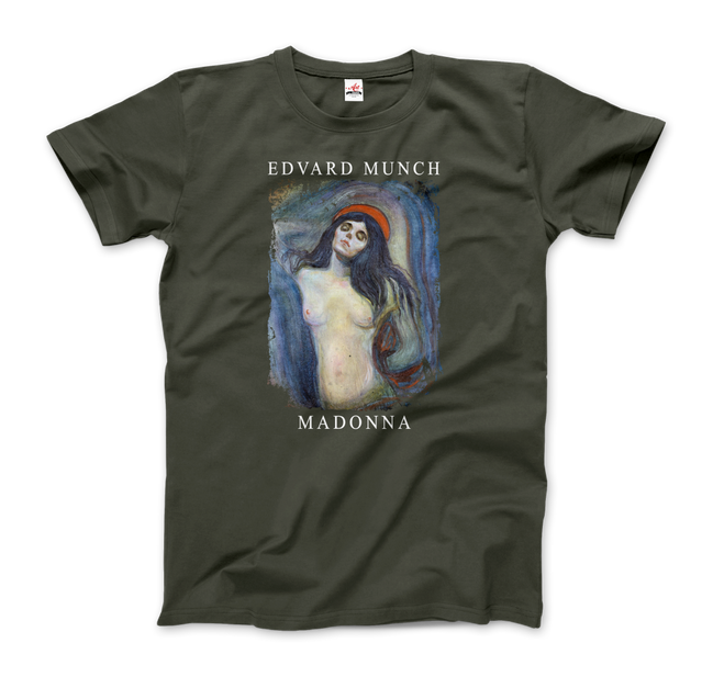 Edvard Munch Madonna, 1894 Artwork T-Shirt