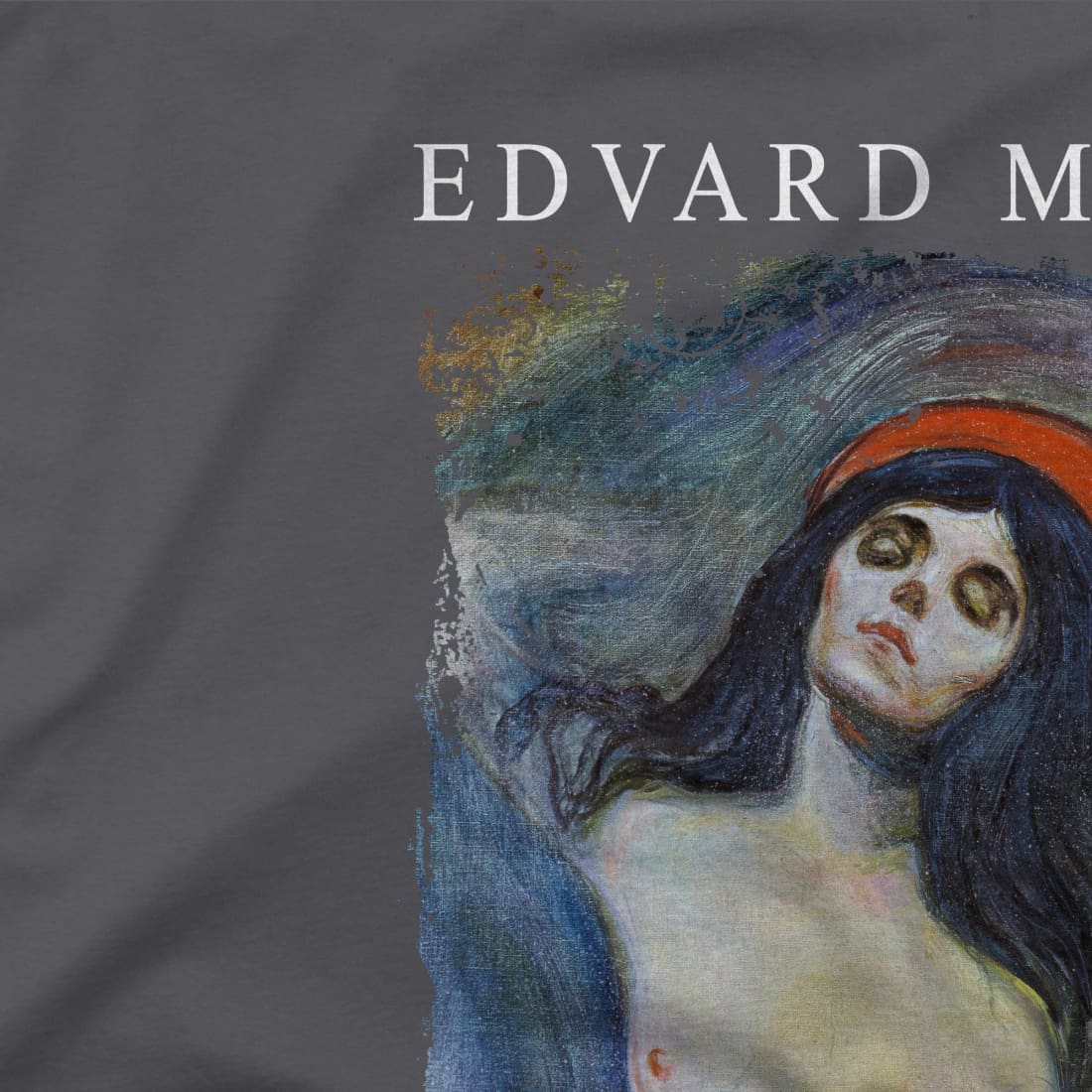 Edvard Munch Madonna, 1894 Artwork T-Shirt