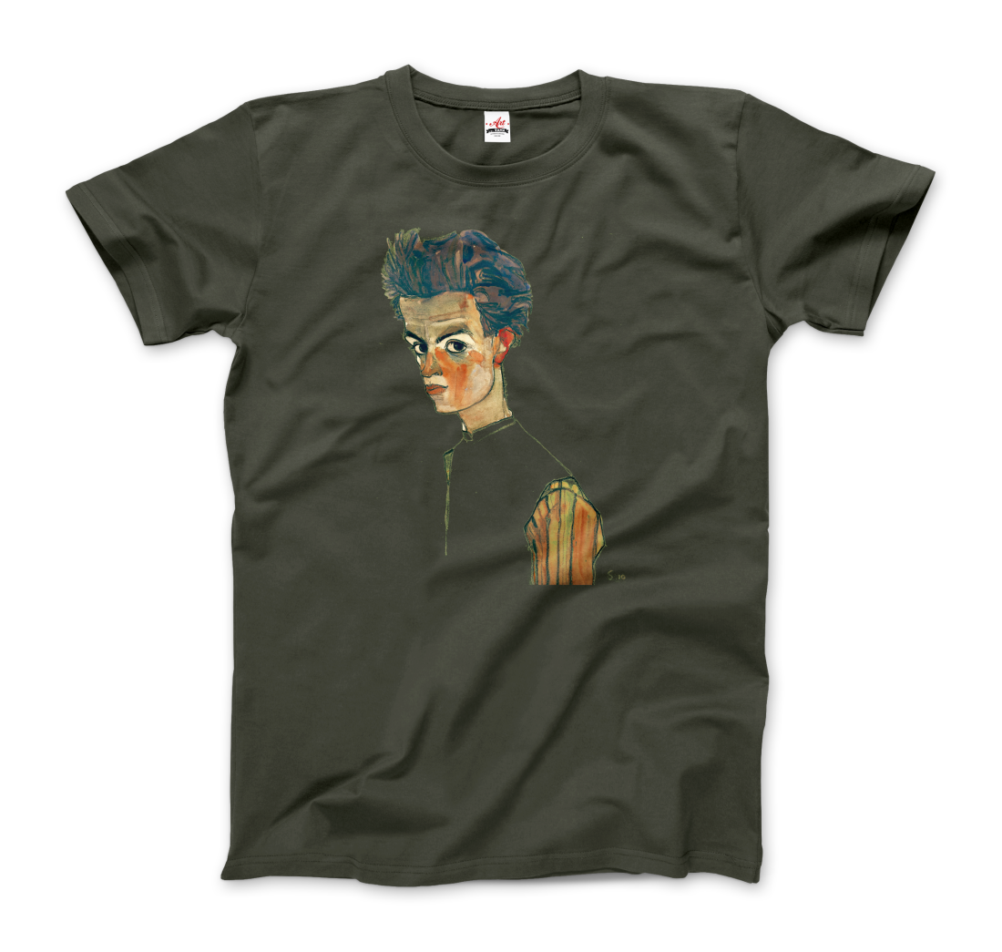 Egon Schiele Self-Portrait, Art T-Shirt