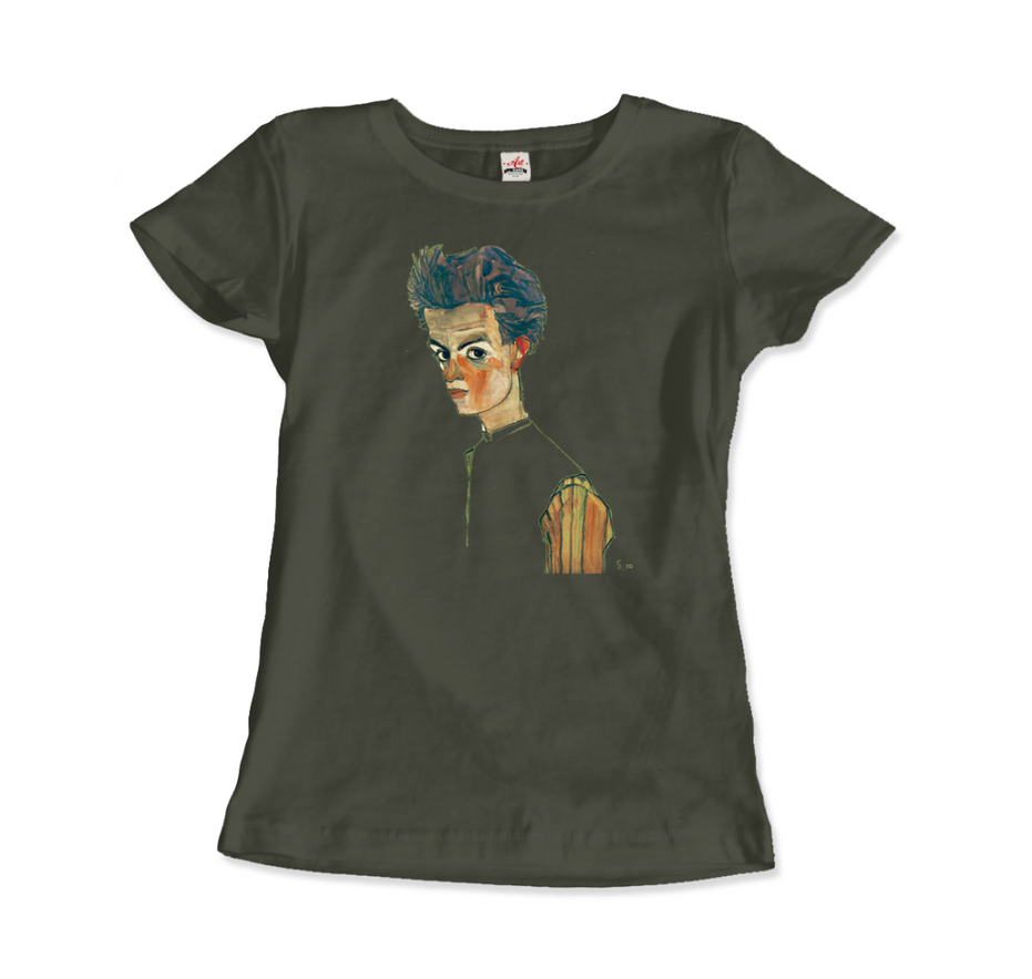 Egon Schiele Self-Portrait, Art T-Shirt