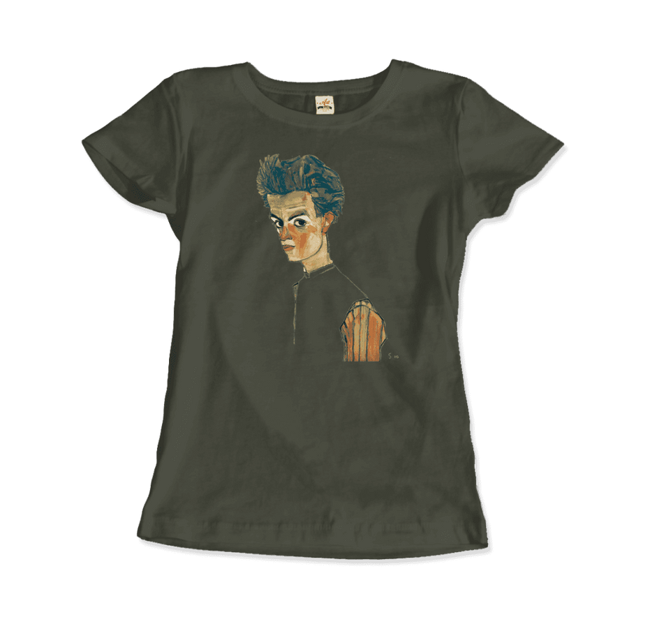 Egon Schiele Self-Portrait, Art T-Shirt