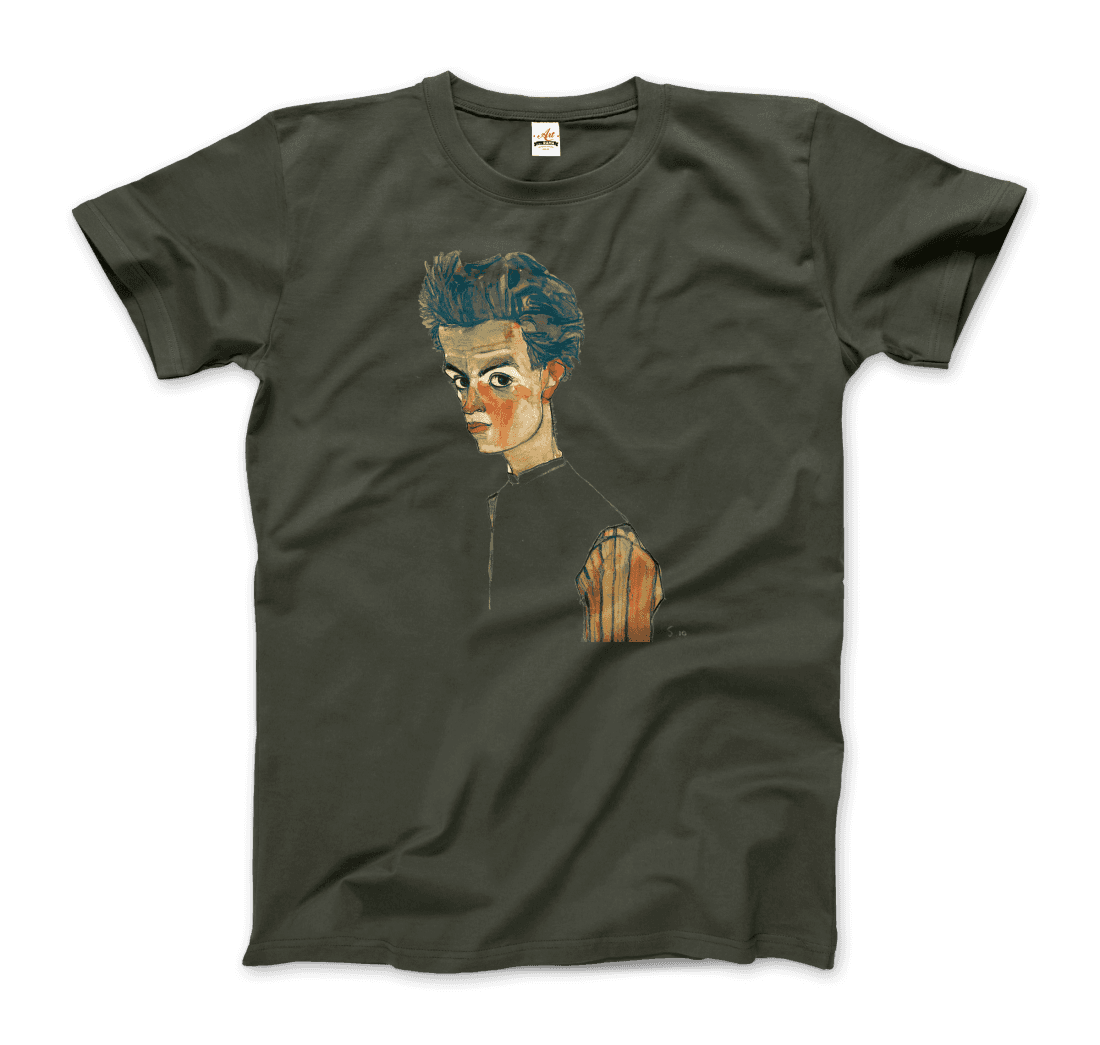 Egon Schiele Self-Portrait, Art T-Shirt