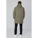 Men's Army Green Waist Length Jacket