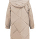 Long Sleeve Longline Hooded Winter Coat with Pockets