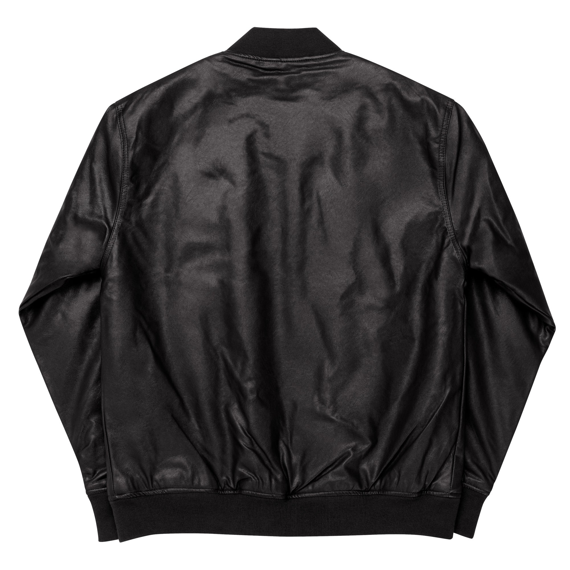 Kimante Leather Bomber Jacket