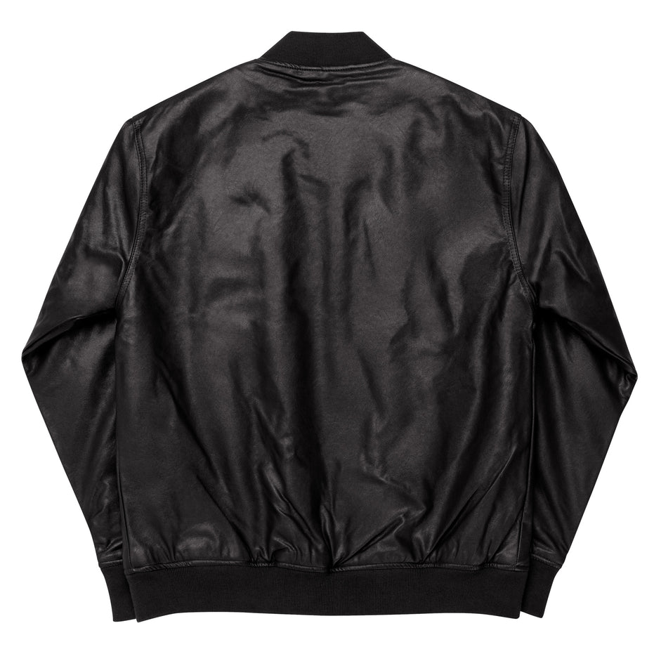 Kimante Leather Bomber Jacket
