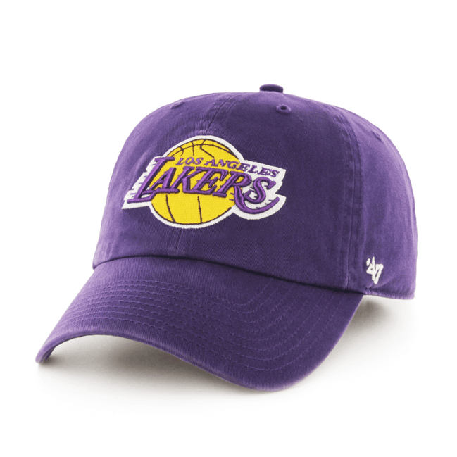 Los Angeles Lakers - Clean Up Adjustable Hat, 47 Brand