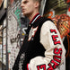 Manifest Varsity Jacket (Black)