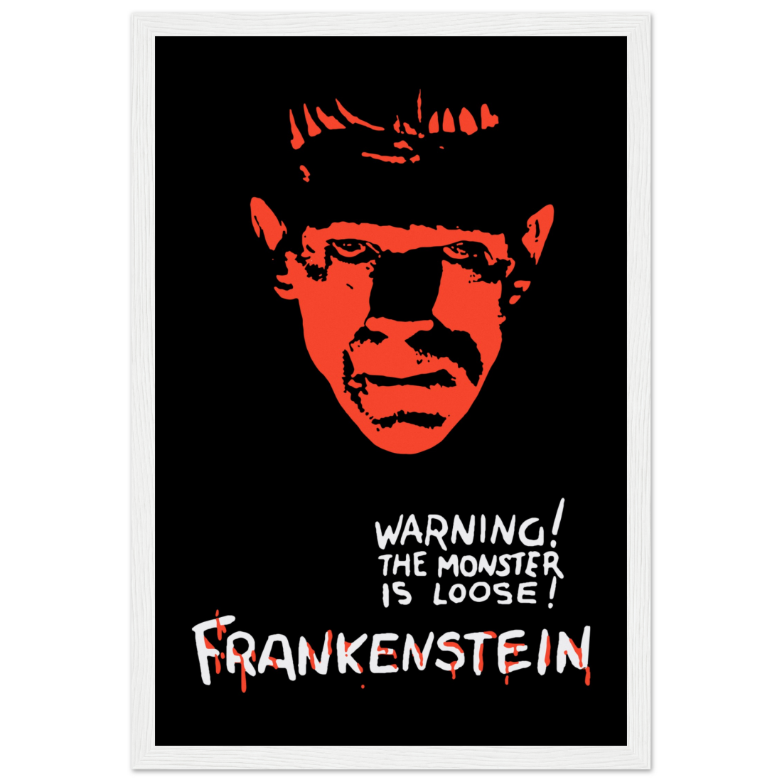 Frankenstein 30s Sci-Fi Horror Movie Poster