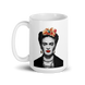 Frida Kahlo With Flowers Poster Artwork Mug