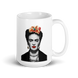 Frida Kahlo With Flowers Poster Artwork Mug