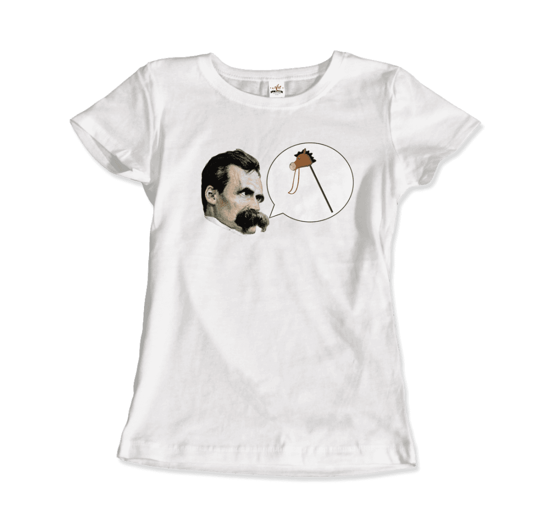 Friedrich Nietzche Turin Horse Comic Style T-Shirt