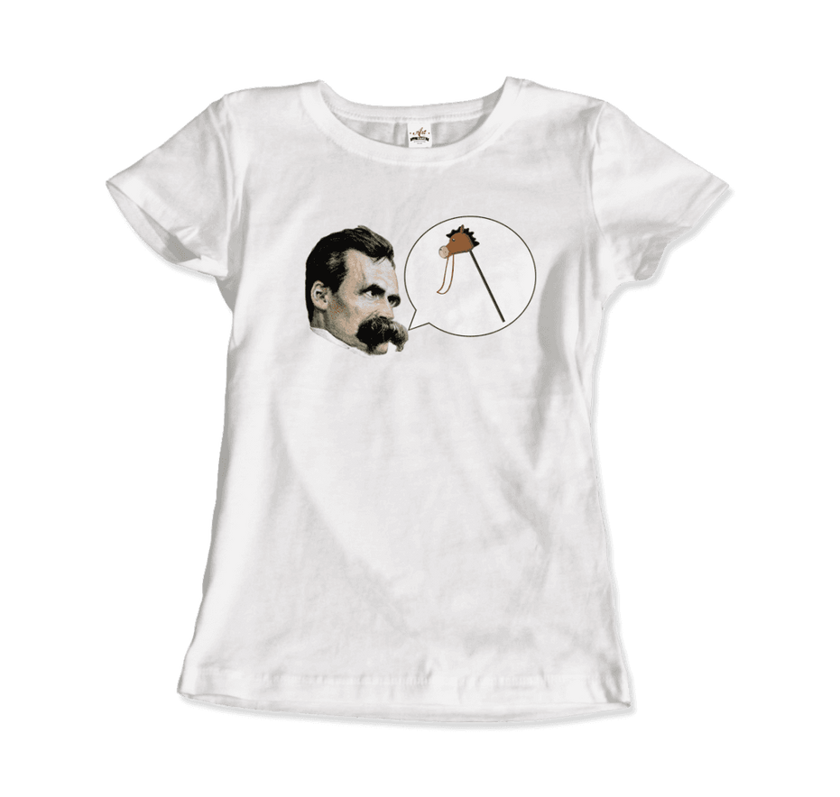Friedrich Nietzche Turin Horse Comic Style T-Shirt