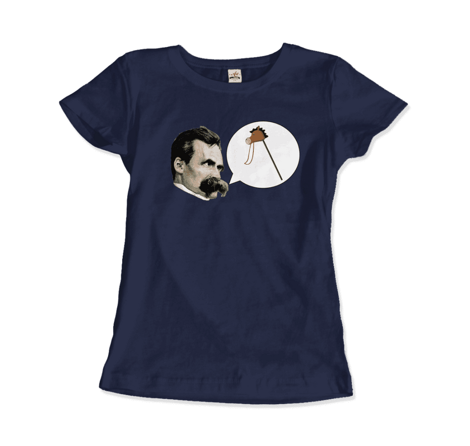 Friedrich Nietzche Turin Horse Comic Style T-Shirt