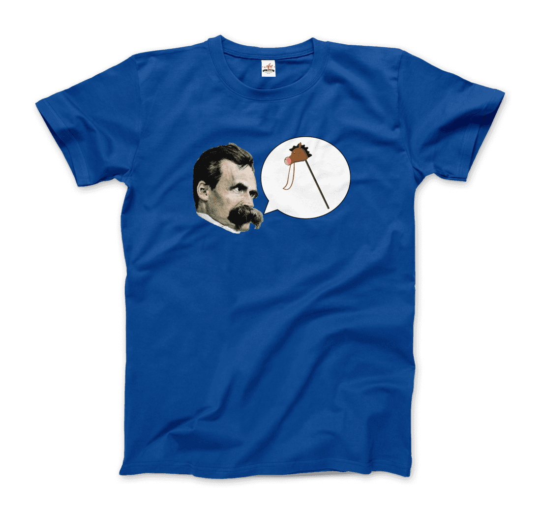 Friedrich Nietzche Turin Horse Comic Style T-Shirt