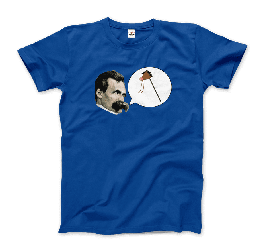 Friedrich Nietzche Turin Horse Comic Style T-Shirt