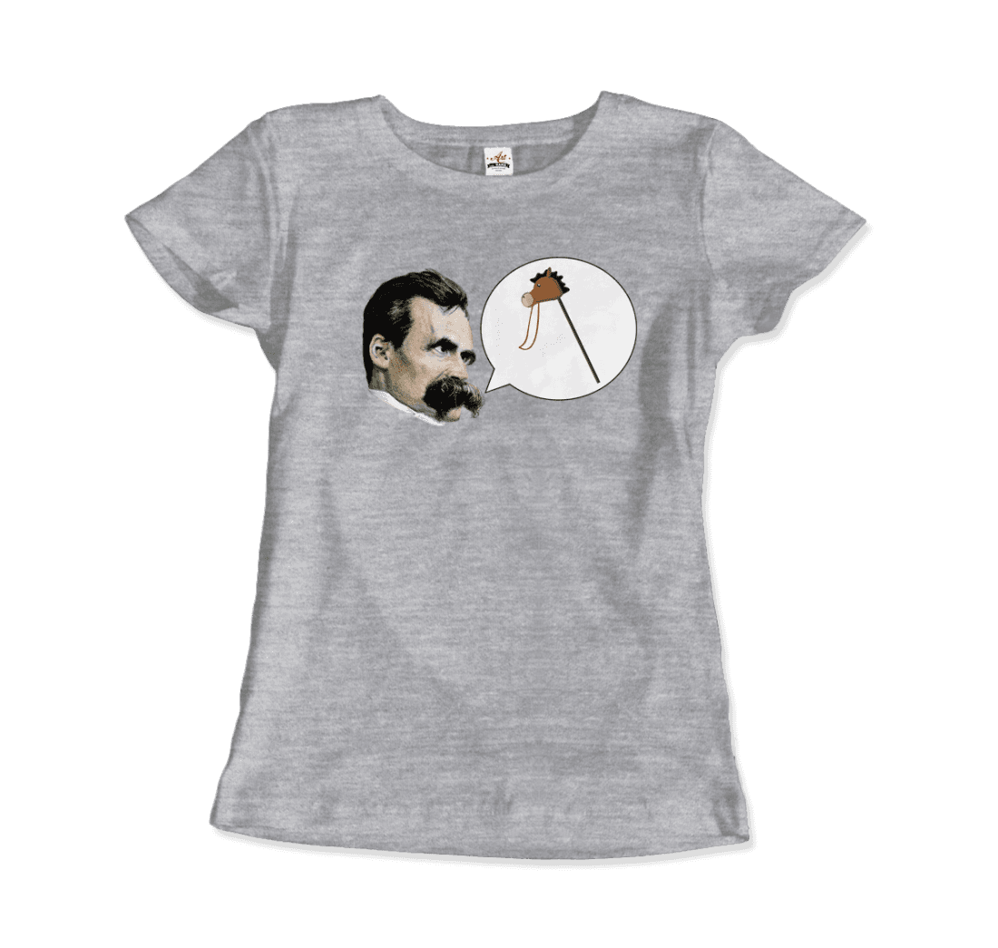 Friedrich Nietzche Turin Horse Comic Style T-Shirt