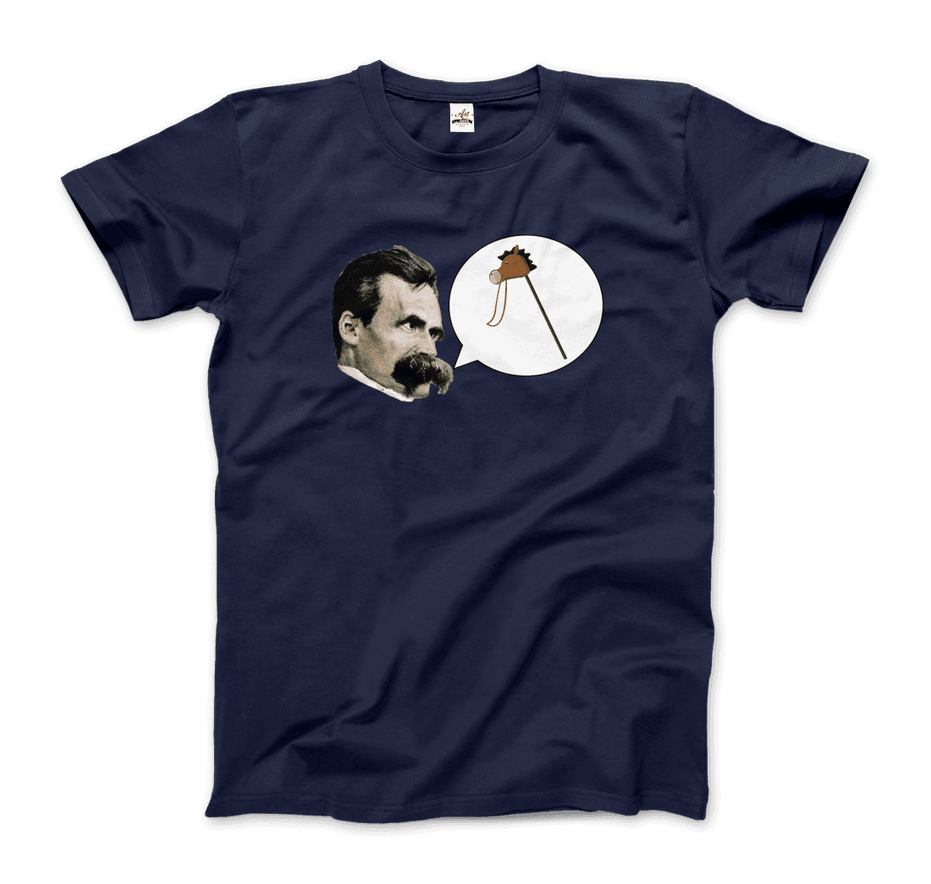 Friedrich Nietzche Turin Horse Comic Style T-Shirt