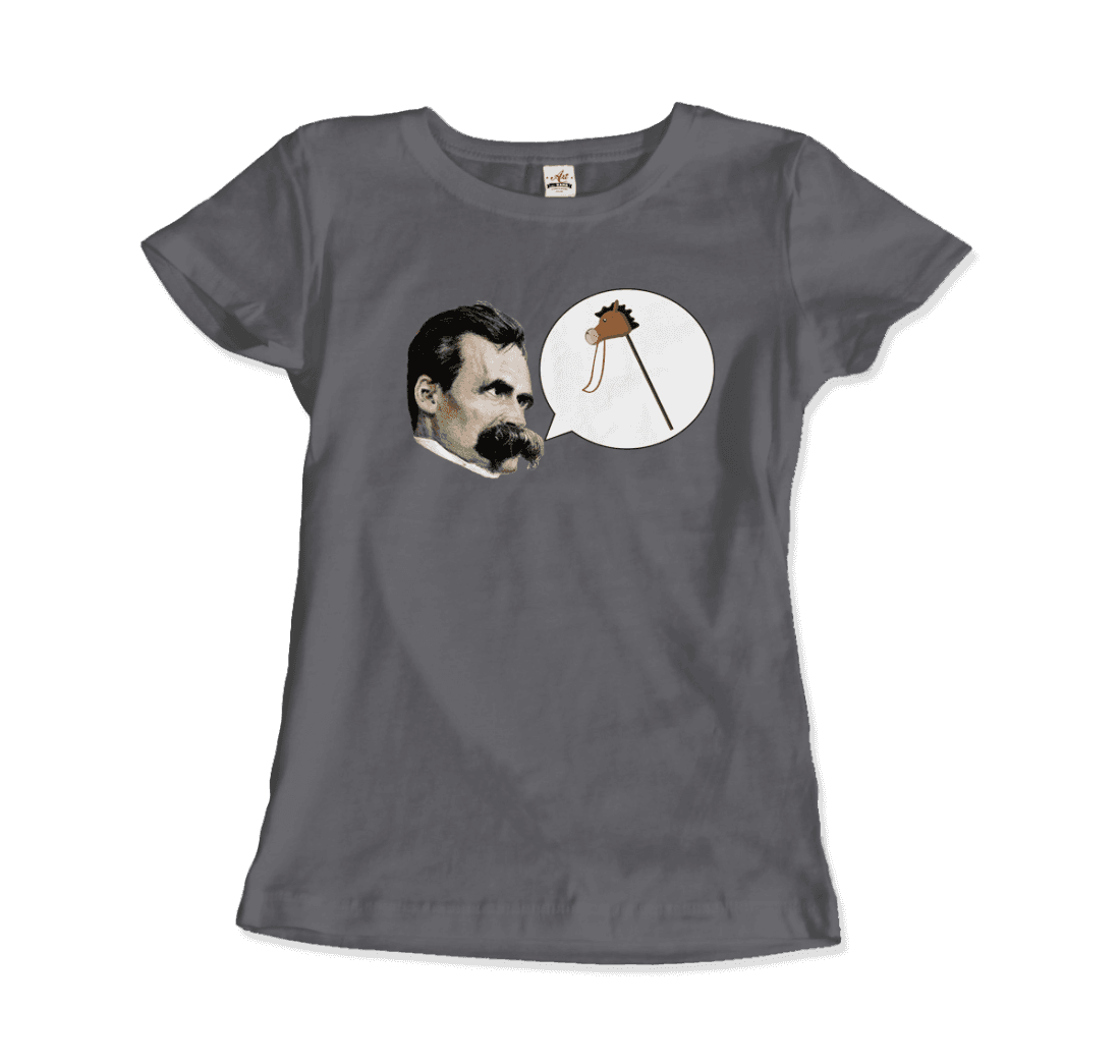 Friedrich Nietzche Turin Horse Comic Style T-Shirt