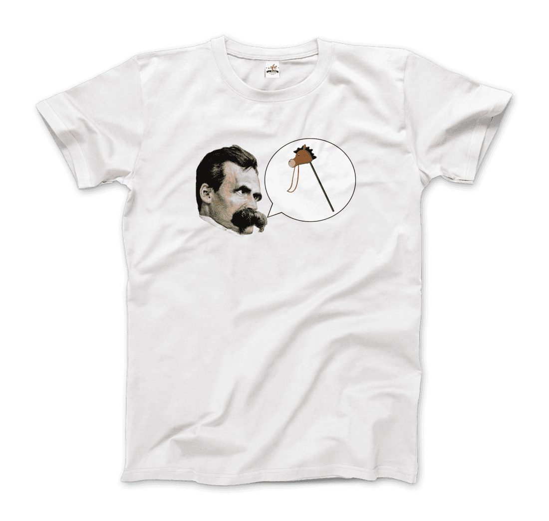 Friedrich Nietzche Turin Horse Comic Style T-Shirt