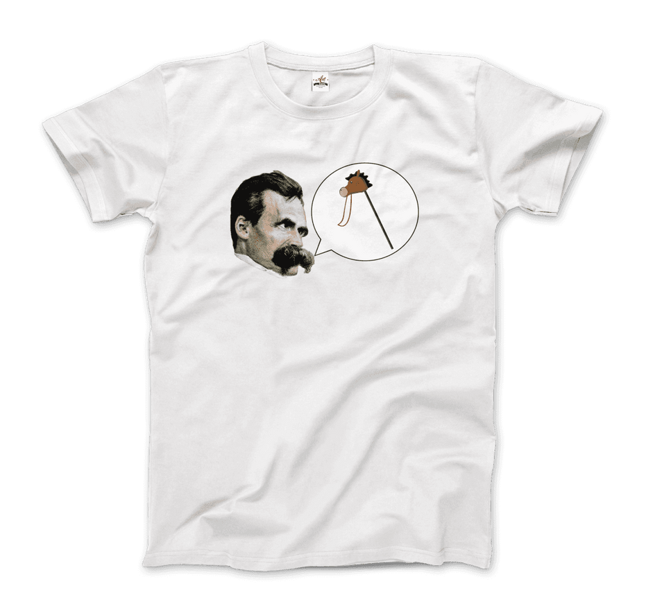 Friedrich Nietzche Turin Horse Comic Style T-Shirt