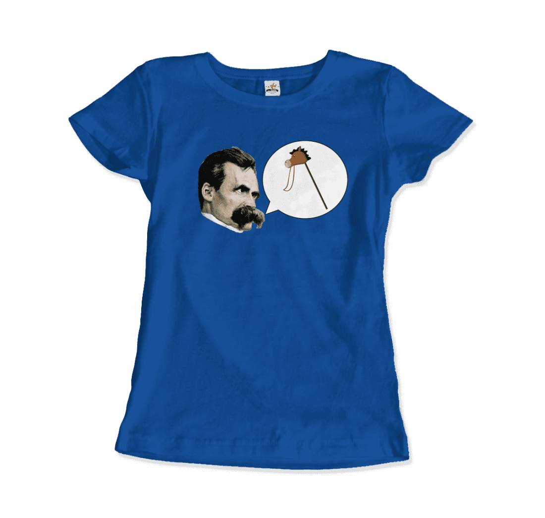 Friedrich Nietzche Turin Horse Comic Style T-Shirt