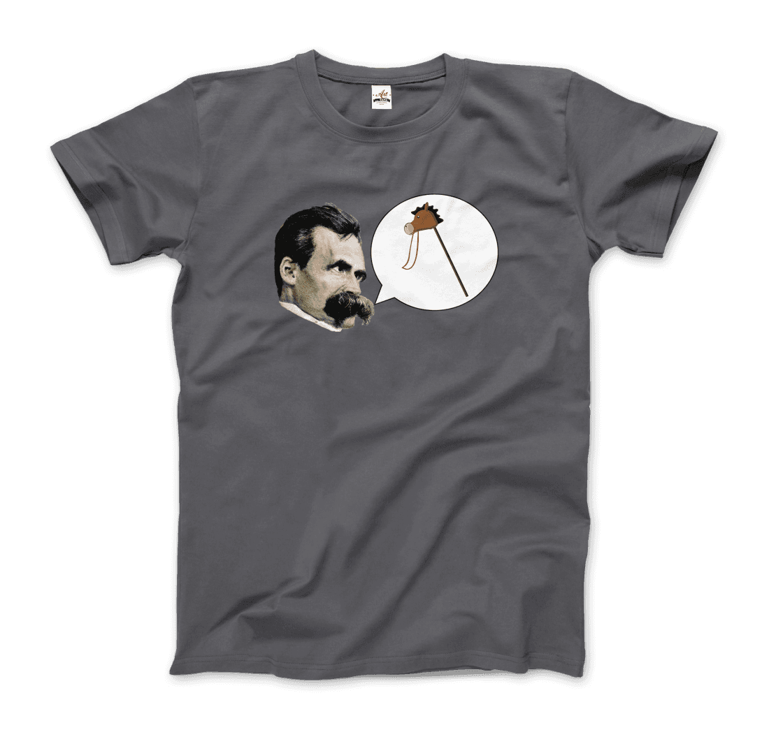 Friedrich Nietzche Turin Horse Comic Style T-Shirt