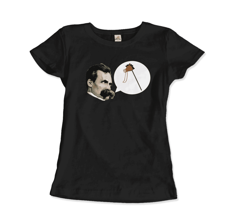 Friedrich Nietzche Turin Horse Comic Style T-Shirt