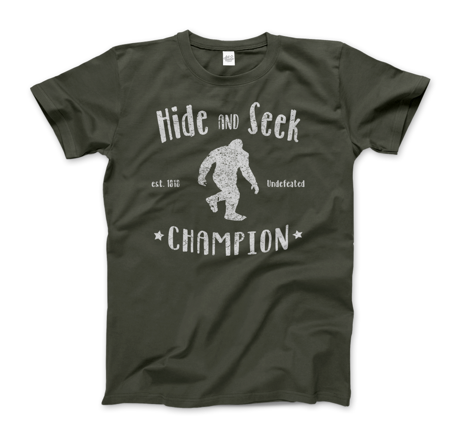 Hide and Seek Champion Bigfoot T-Shirt