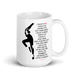 I Believe in Pink Quote Mug