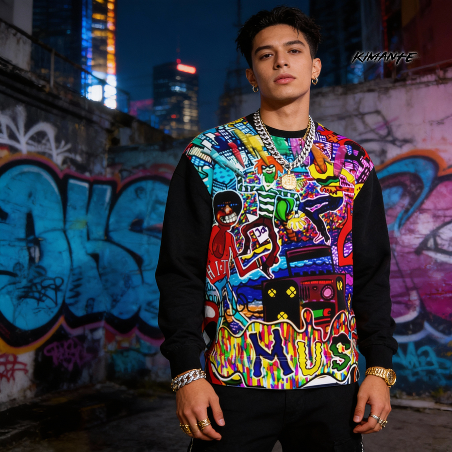 Kimante Graffiti Limited Edition Sweatshirt