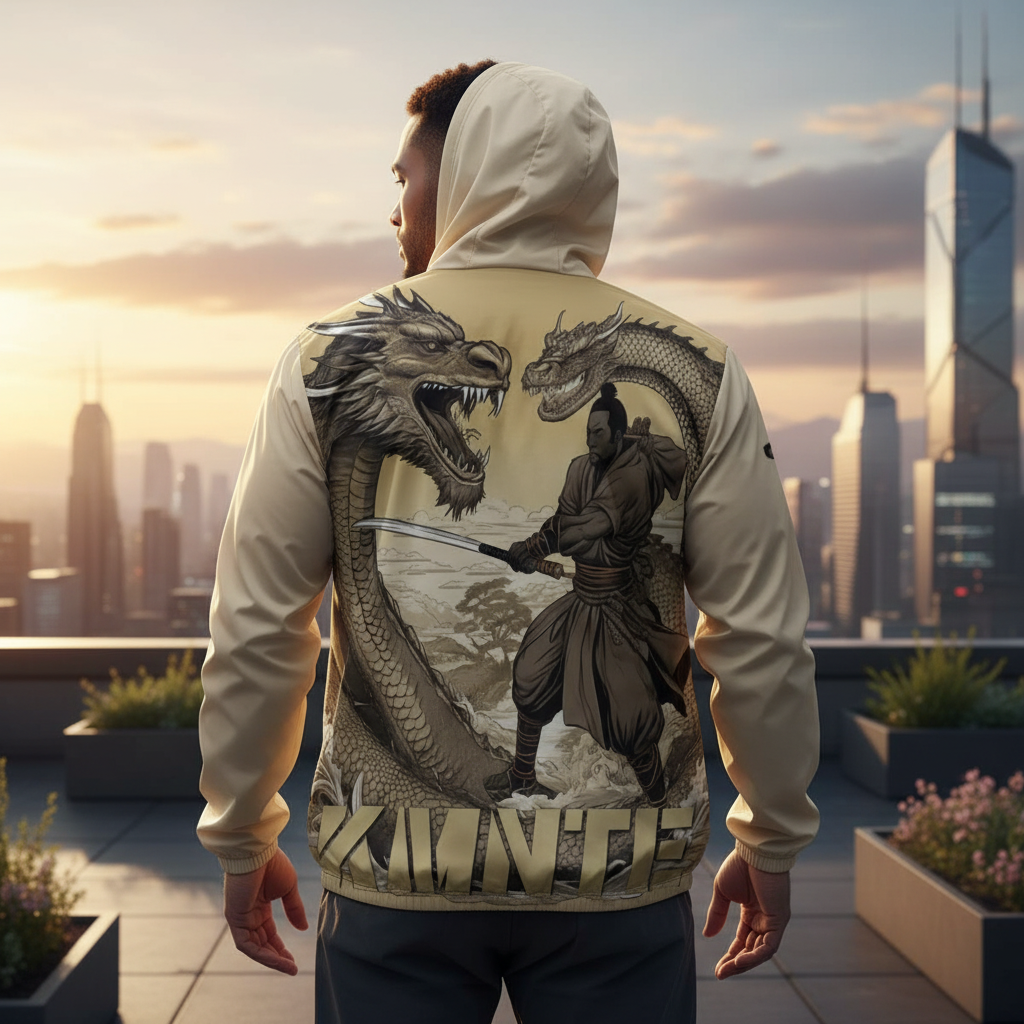 The Kimante Samurai Windbreaker Jacket | Kimante